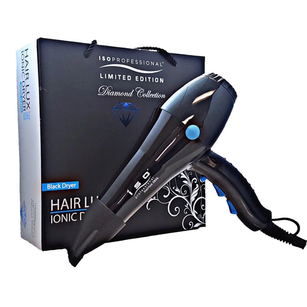 Black Hair Lux Ionic Dryer - Limited Edition